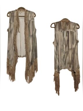 Boho Festival Fringed Cardigan